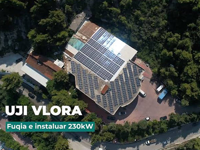 Uji Vlora, Fuqia e instaluar 230 kw